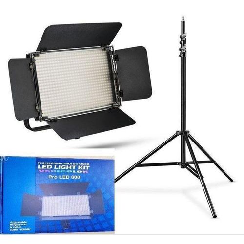 High Quality Pro LED 600 Light Kit + Tripod Stand + Batteries. Item | Buy High Quality Pro LED 600 Light Kit + Tripod Stand + Batteries. | SPOP Enterprise Global